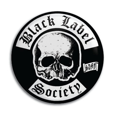 Black Label Society 1" Button / Pin / Badge