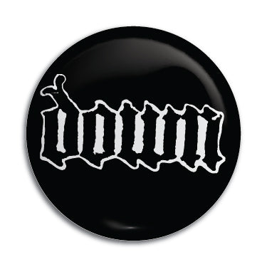 Down (Logo) 1" Button / Pin / Badge