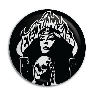 Electric Wizard (Lady With Skull) 1" Button / Pin / Badge