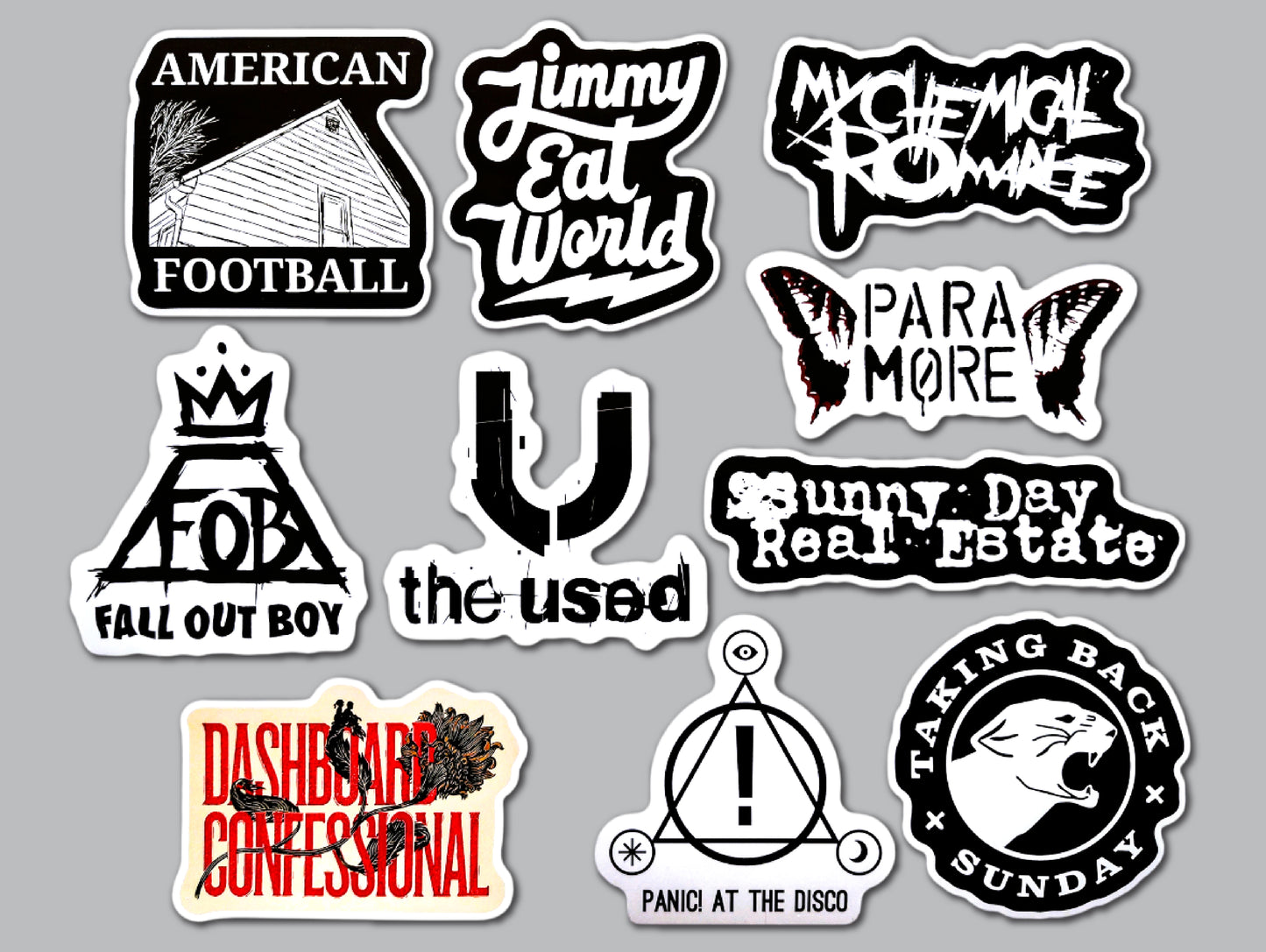 Emo Sticker Pack (10 Stickers) SET 1