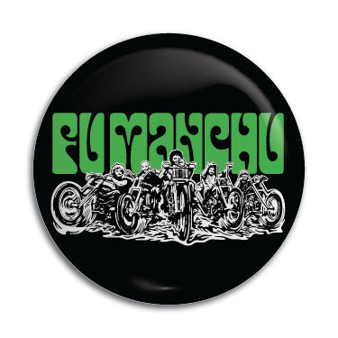 Fu Manchu 1" Button / Pin / Badge