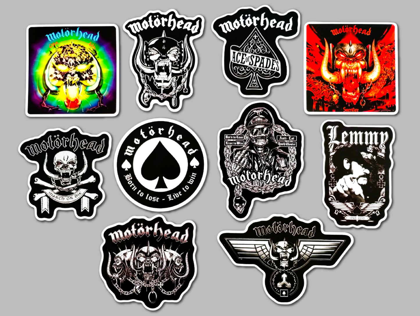 Motorhead Sticker Pack (10 Stickers)
