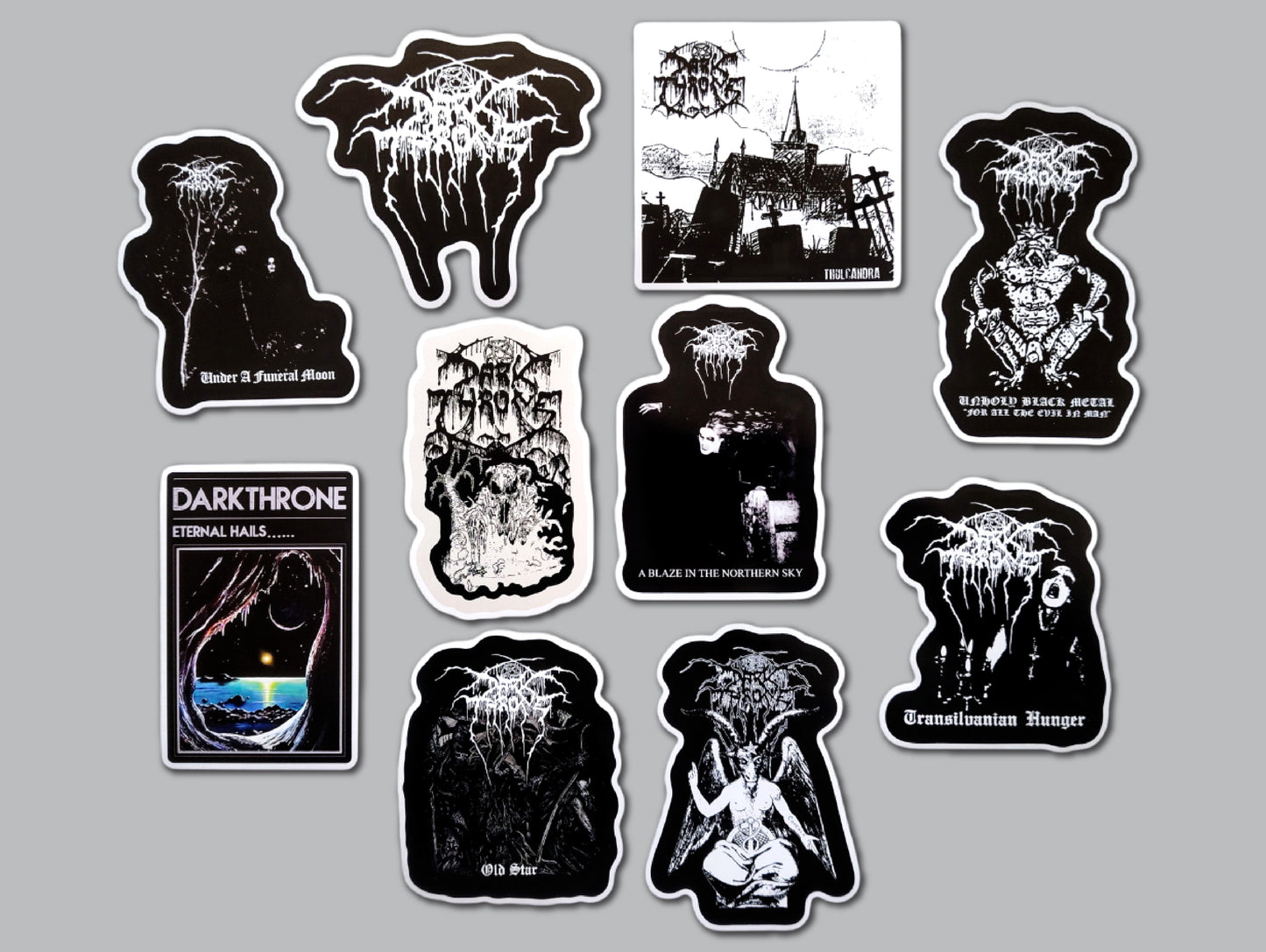 Darkthrone Sticker Pack (10 Stickers)