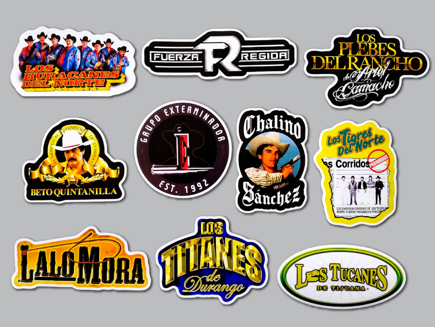 Mariachi Sticker Pack (10 Stickers) SET 2
