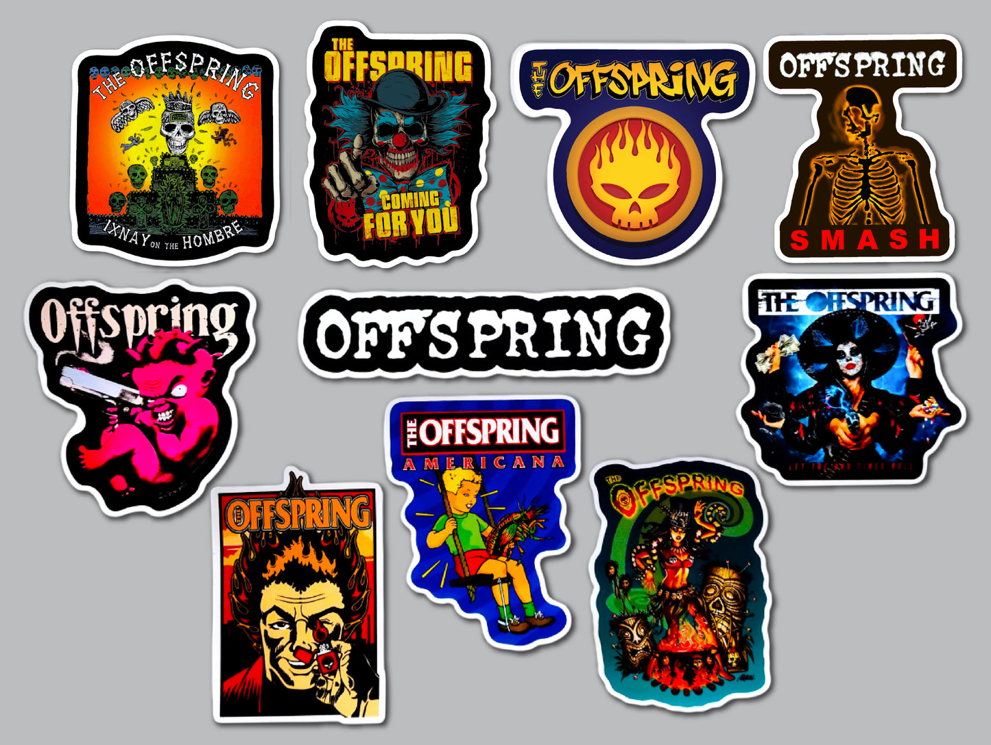 Offspring Sticker Pack (10 Stickers)