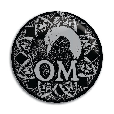 Om 1" Button / Pin / Badge