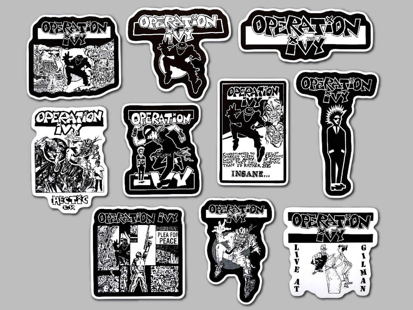 Operation Ivy Sticker Pack (10 Stickers)