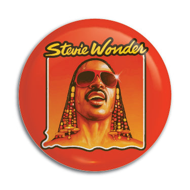 Stevie Wonder 1" Button / Pin / Badge