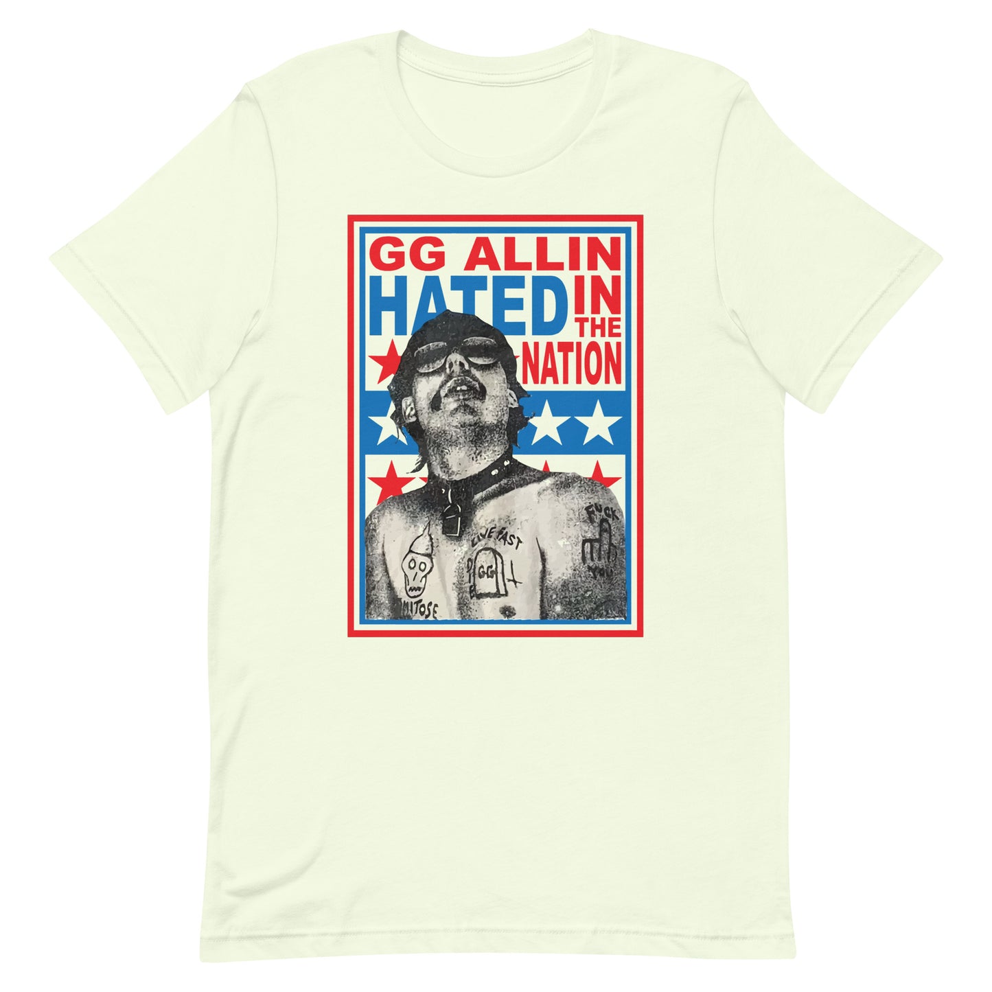 GG Allin - Hated In The Nation T-Shirt