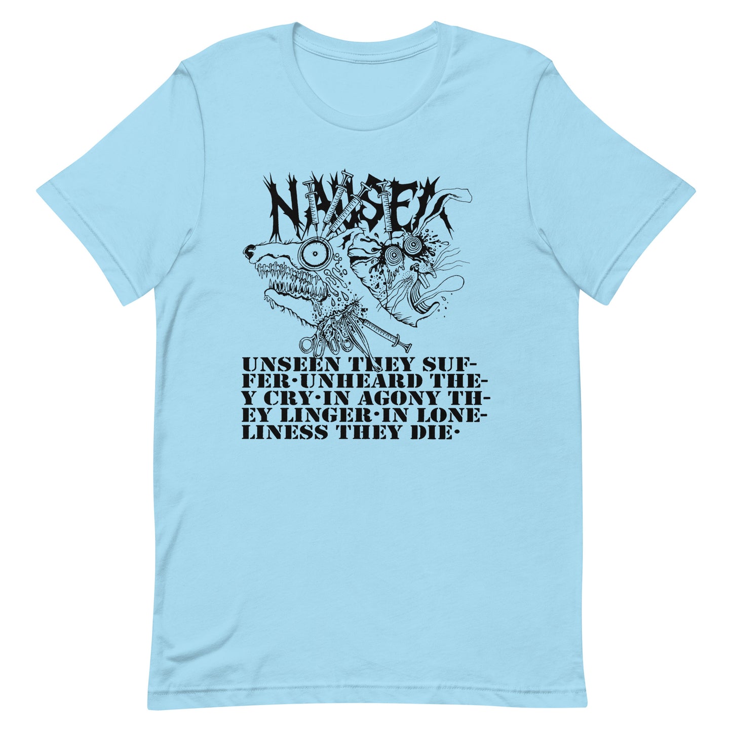 Nausea - Unseen They Suffer T-Shirt