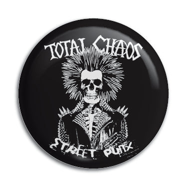 Total Chaos (Street Punx) 1" Button / Pin / Badge Omni-Cult