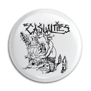 Casualties (40oz) 1" Button / Pin / Badge Omni-Cult