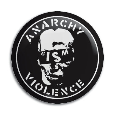 G.I.S.M. (Anarchy Violence) 1" Button / Pin / Badge