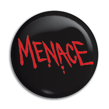 Menace (Red Logo) 1" Button / Pin / Badge Omni-Cult