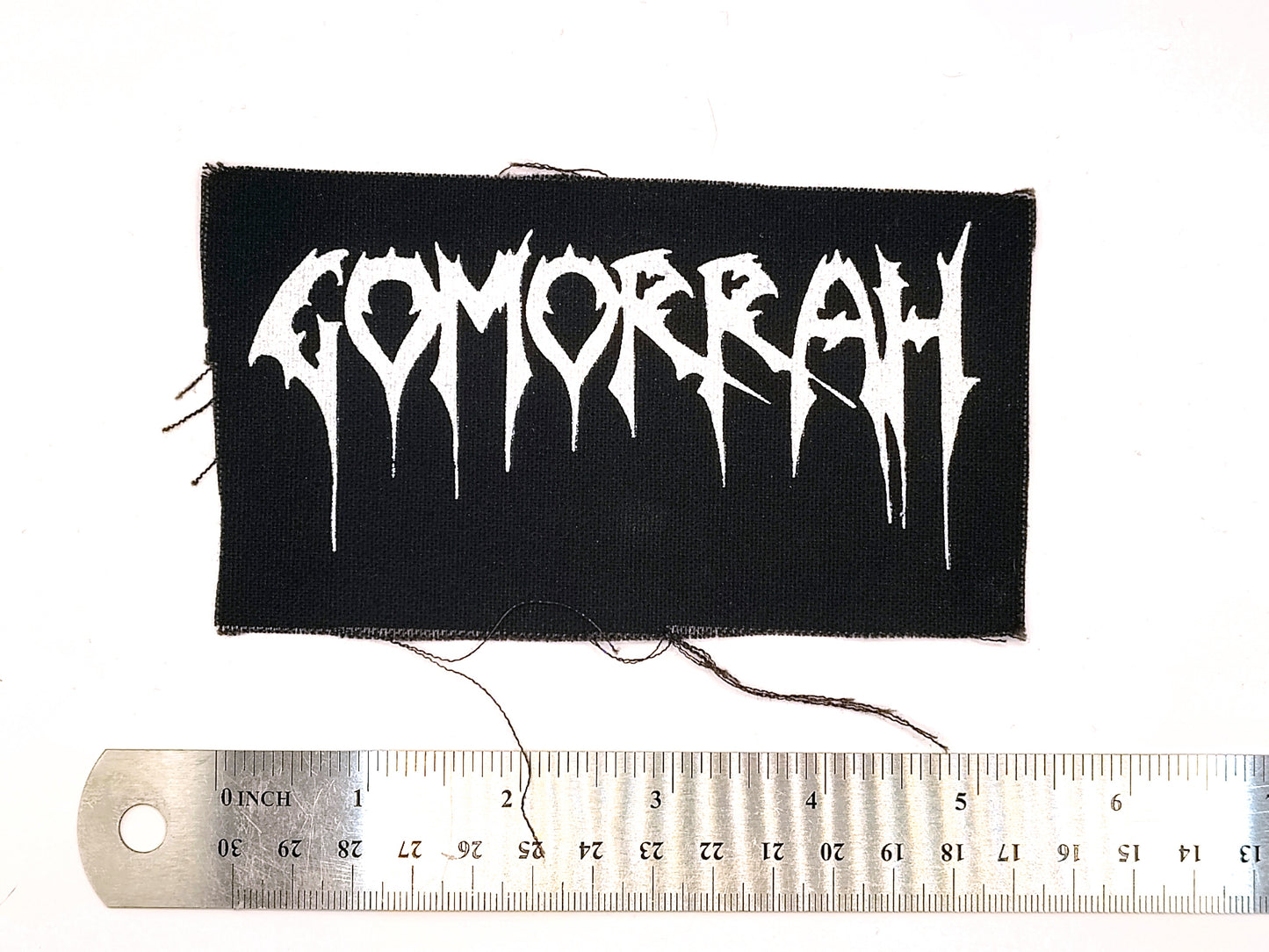 Gomorrah Canvas Patch