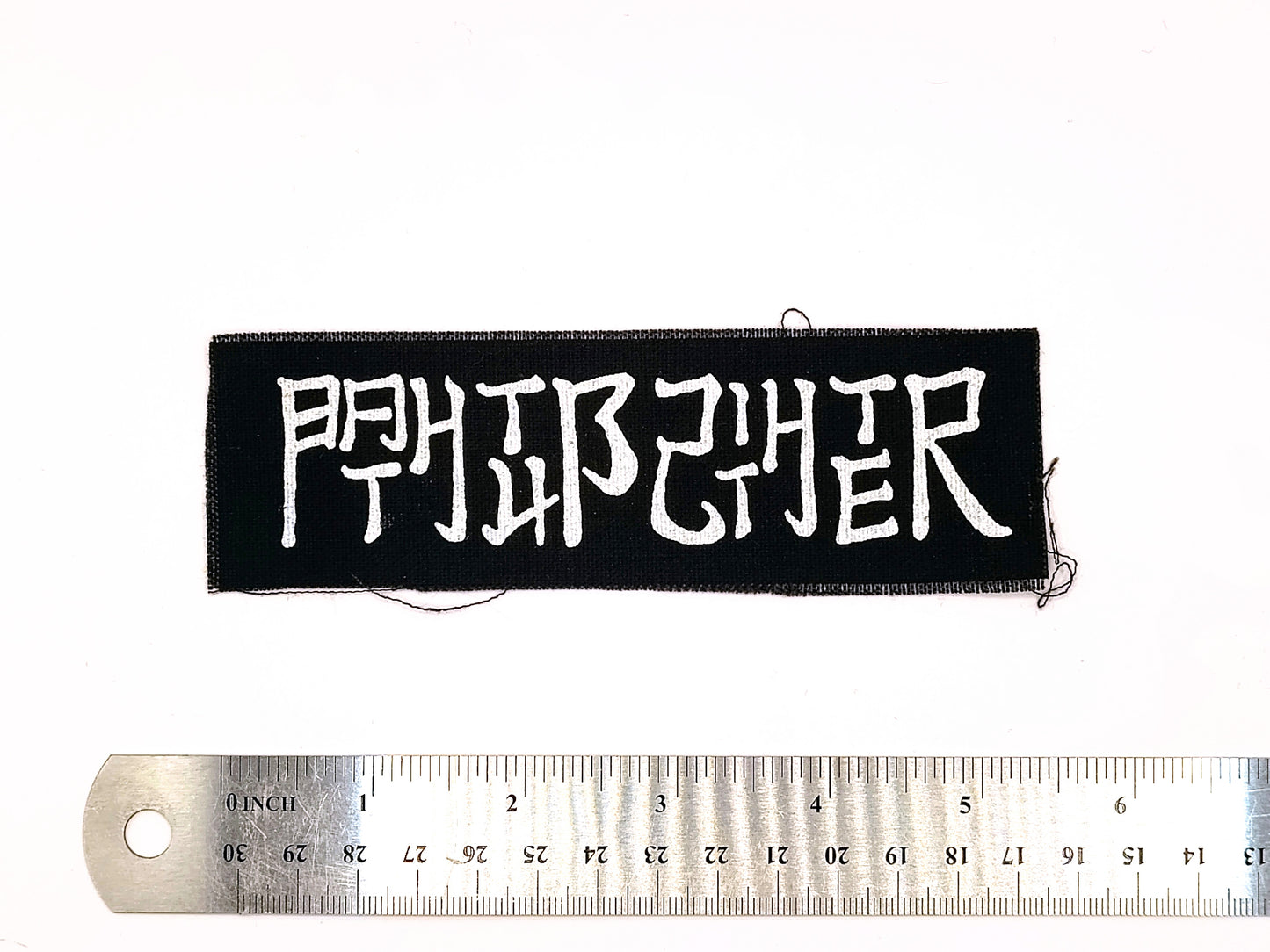 Bathtub Shitter Canvas Patch