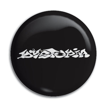 Dystopia (Logo Only) 1" Button / Pin / Badge Omni-Cult