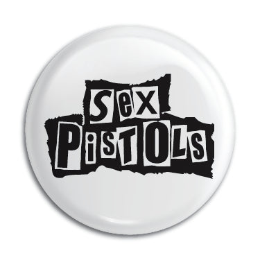 Sex Pistols (B&W Logo) 1" Button / Pin / Badge Omni-Cult