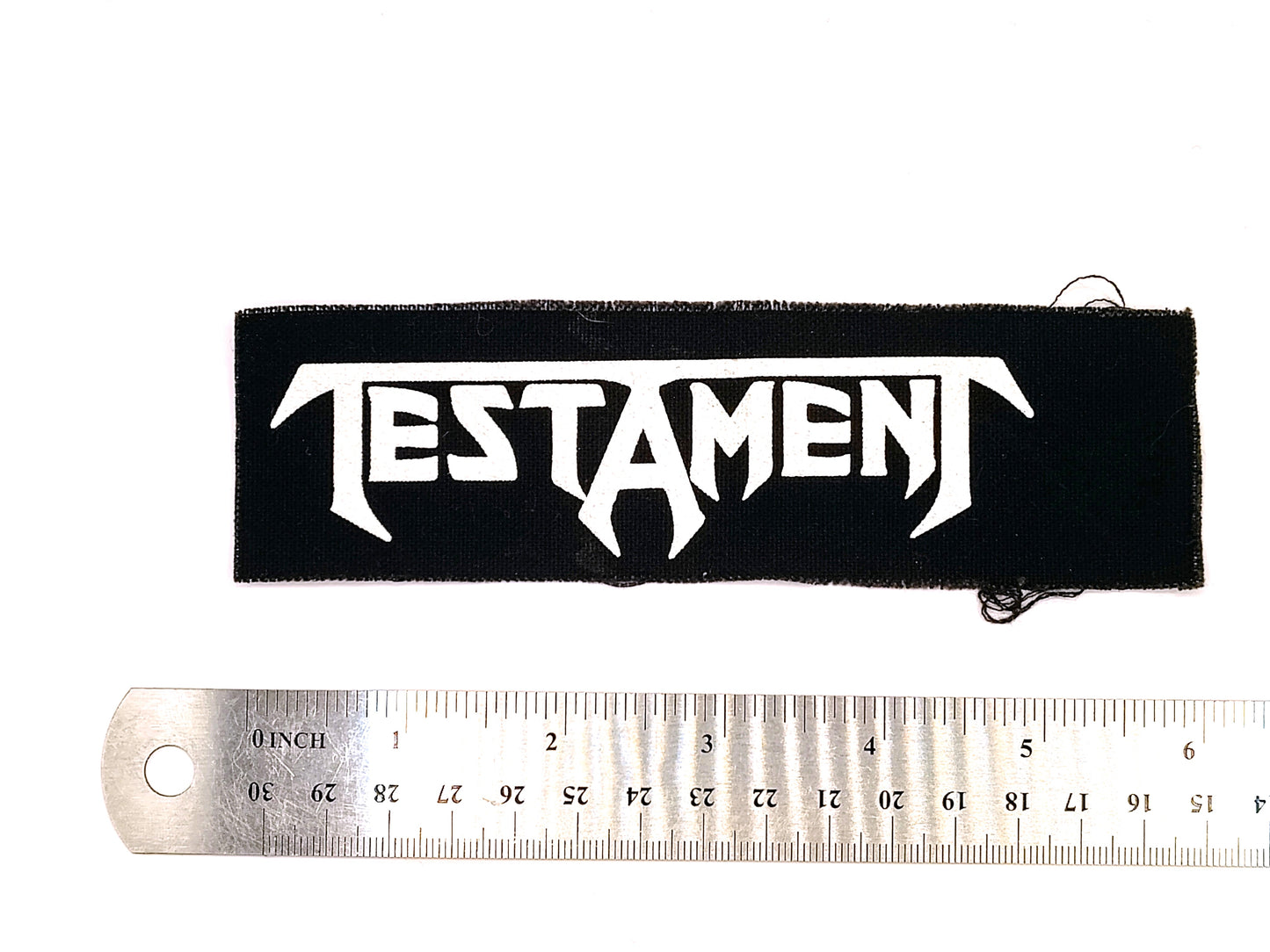 Testament Canvas Patch