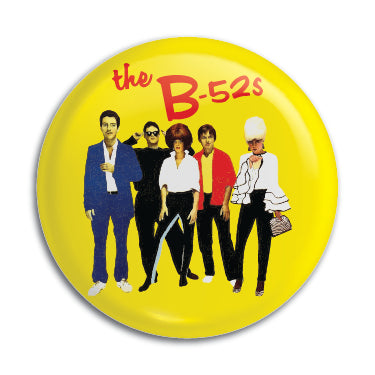 B-52s (Yellow Album) 1" Button / Pin / Badge Omni-Cult