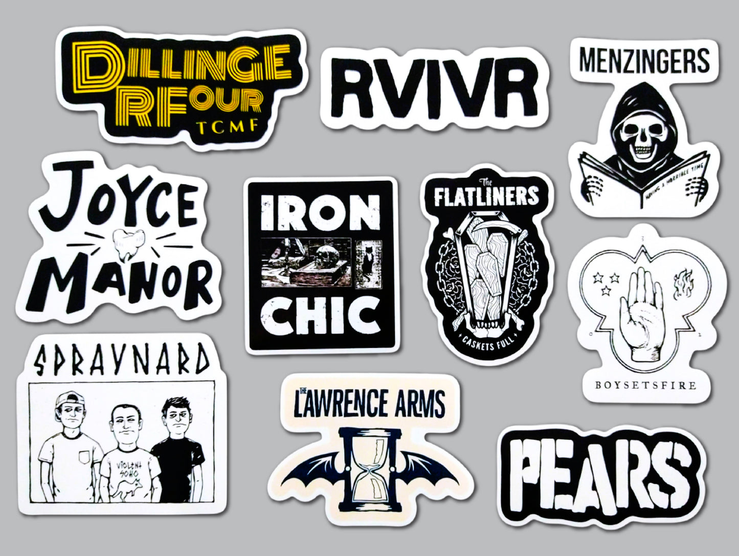 Pop Punk Sticker Pack (10 Stickers) Set 2
