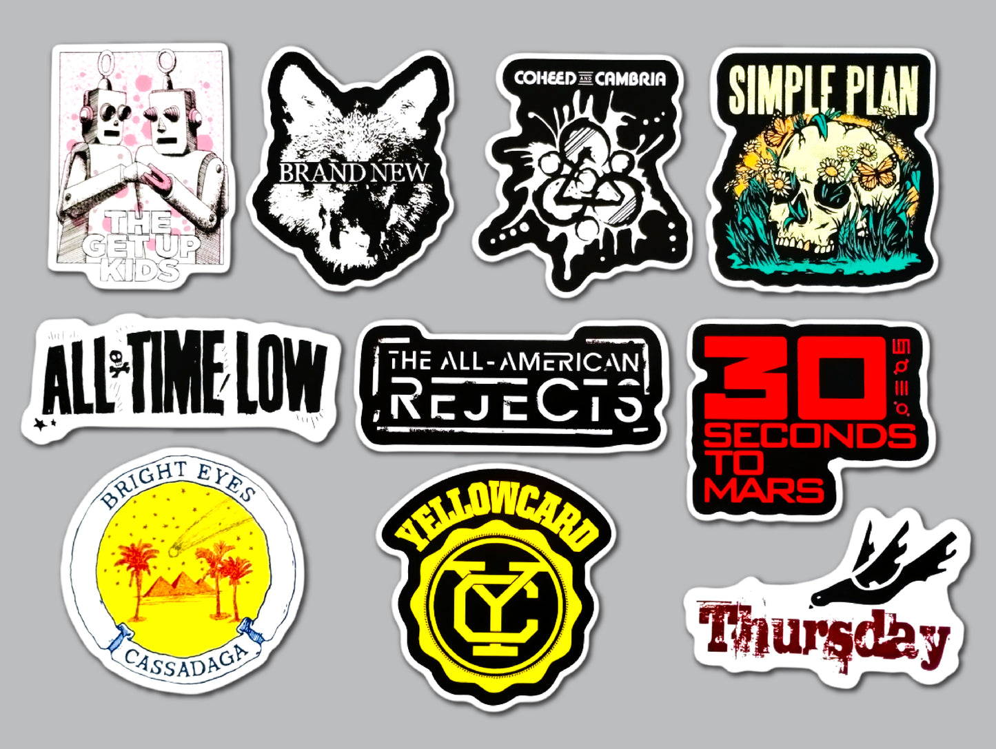 Emo Sticker Pack (10 Stickers) SET 2