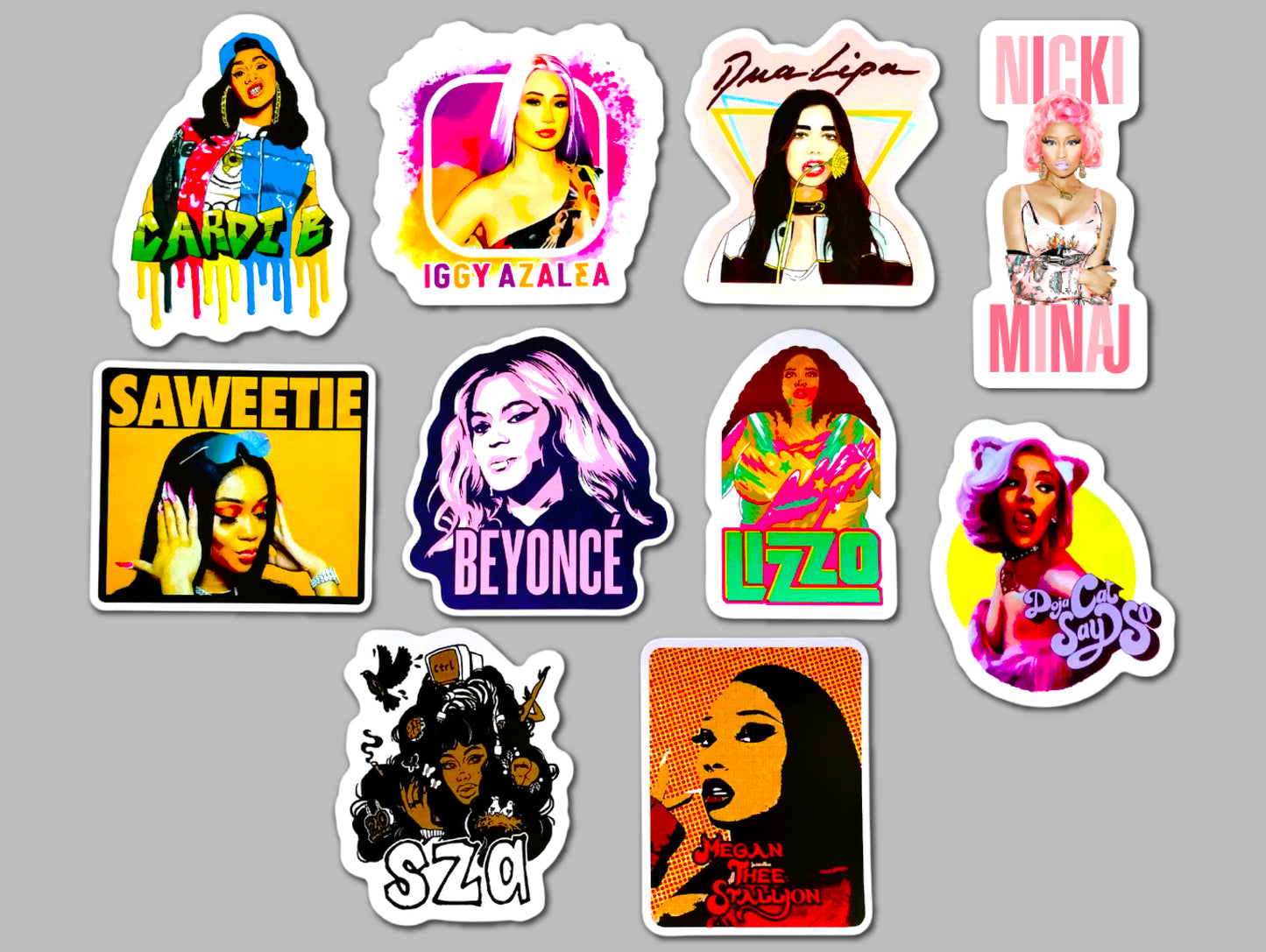 Women Of Today Sticker Pack (10 Stickers) SET 2