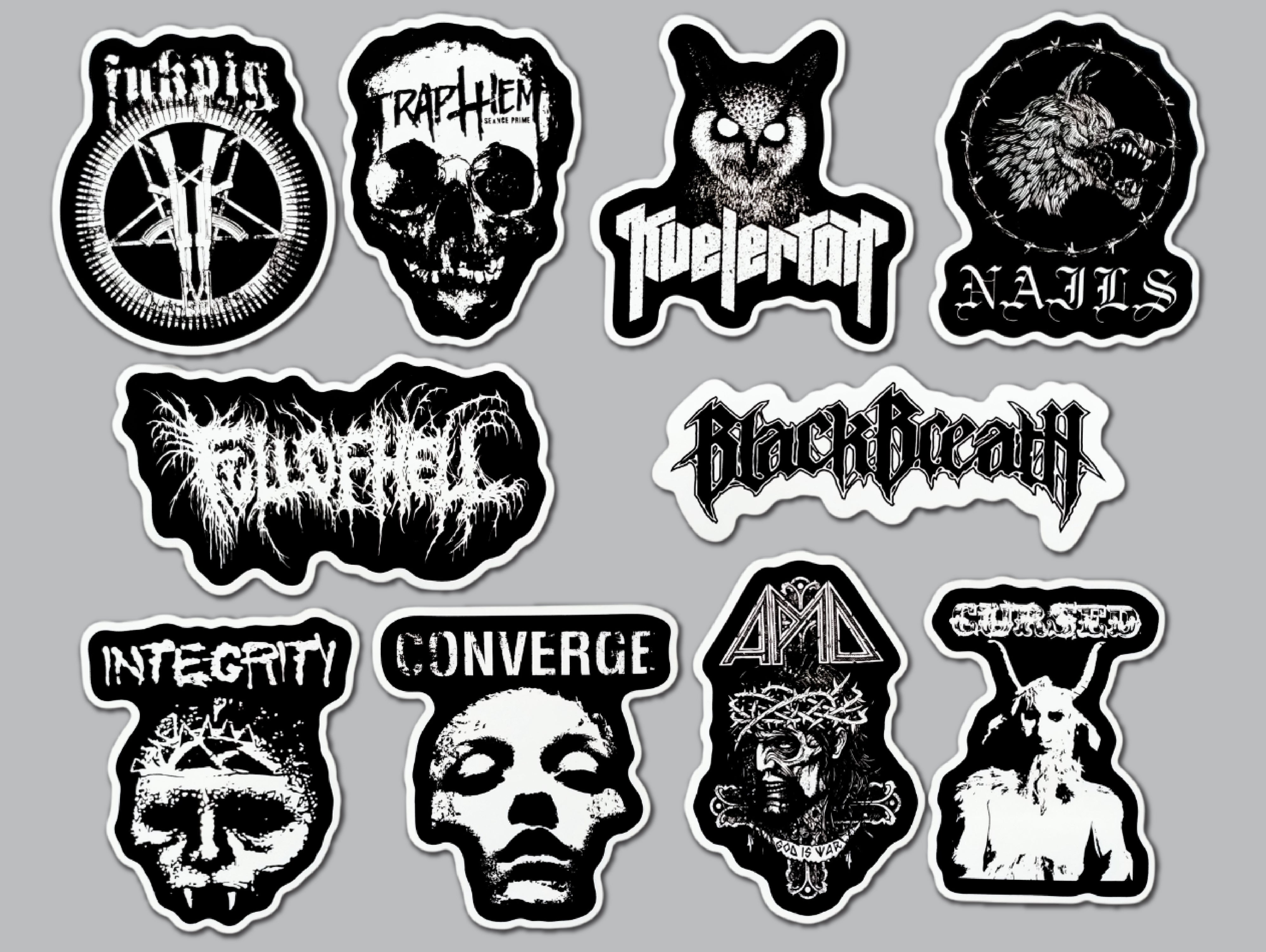 Neo-Crust / Melodic Hardcore / Blackened Crust Punk Sticker Pack