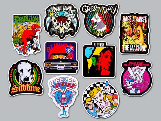 90's Alternative Sticker Pack (10 Stickers) SET 15