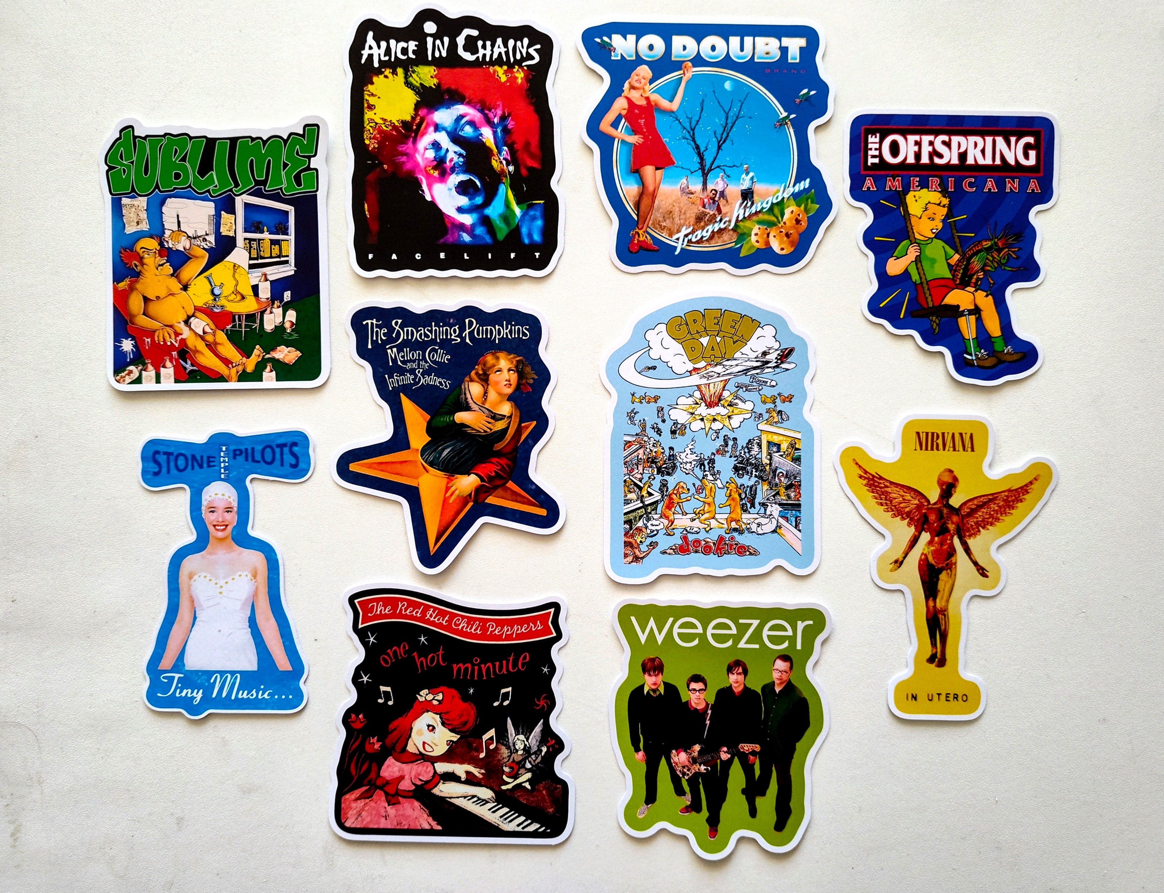90's Alternative Sticker Pack (10 Stickers) SET 16 – Omni-Cult