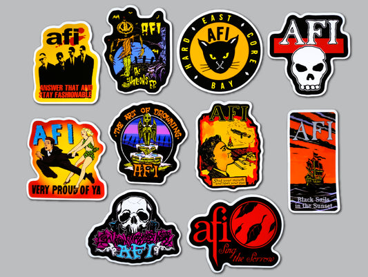 AFI Sticker Pack (10 Stickers)