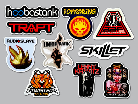 Alternative / 2K Rock Sticker Pack (10 Stickers) SET 1