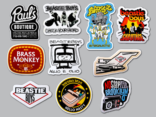 Beastie Boys Sticker Pack (10 Stickers)