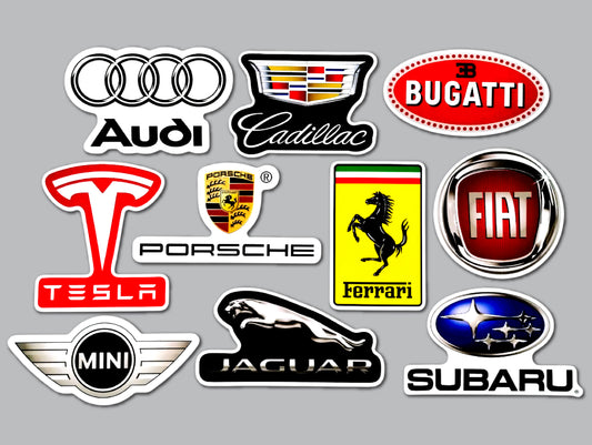 Car / Truck Sticker Pack (10 Stickers) SET 3