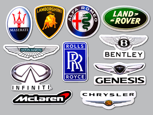 Car / Truck Sticker Pack (10 Stickers) SET 4
