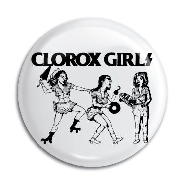 Clorox Girls 1" Button / Pin / Badge