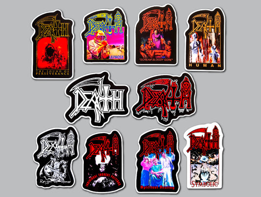 Death Sticker Pack (10 Stickers)
