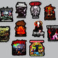 Death Metal Sticker Pack (10 Stickers) Set 21