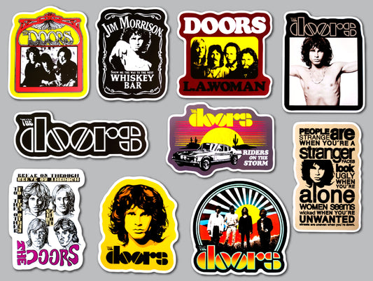 The Doors Sticker Pack (10 Stickers
