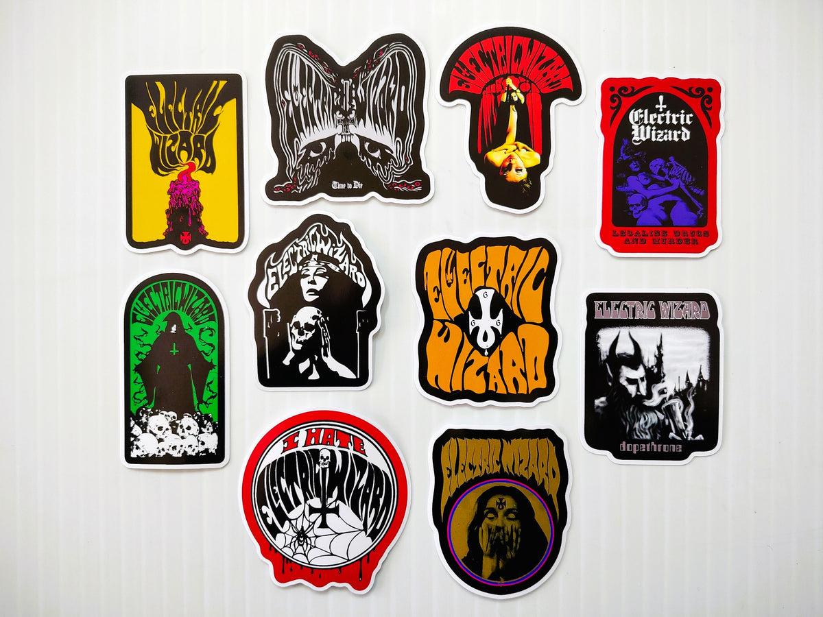 Electric Wizard Sticker Pack (10 Stickers) – Omni-Cult
