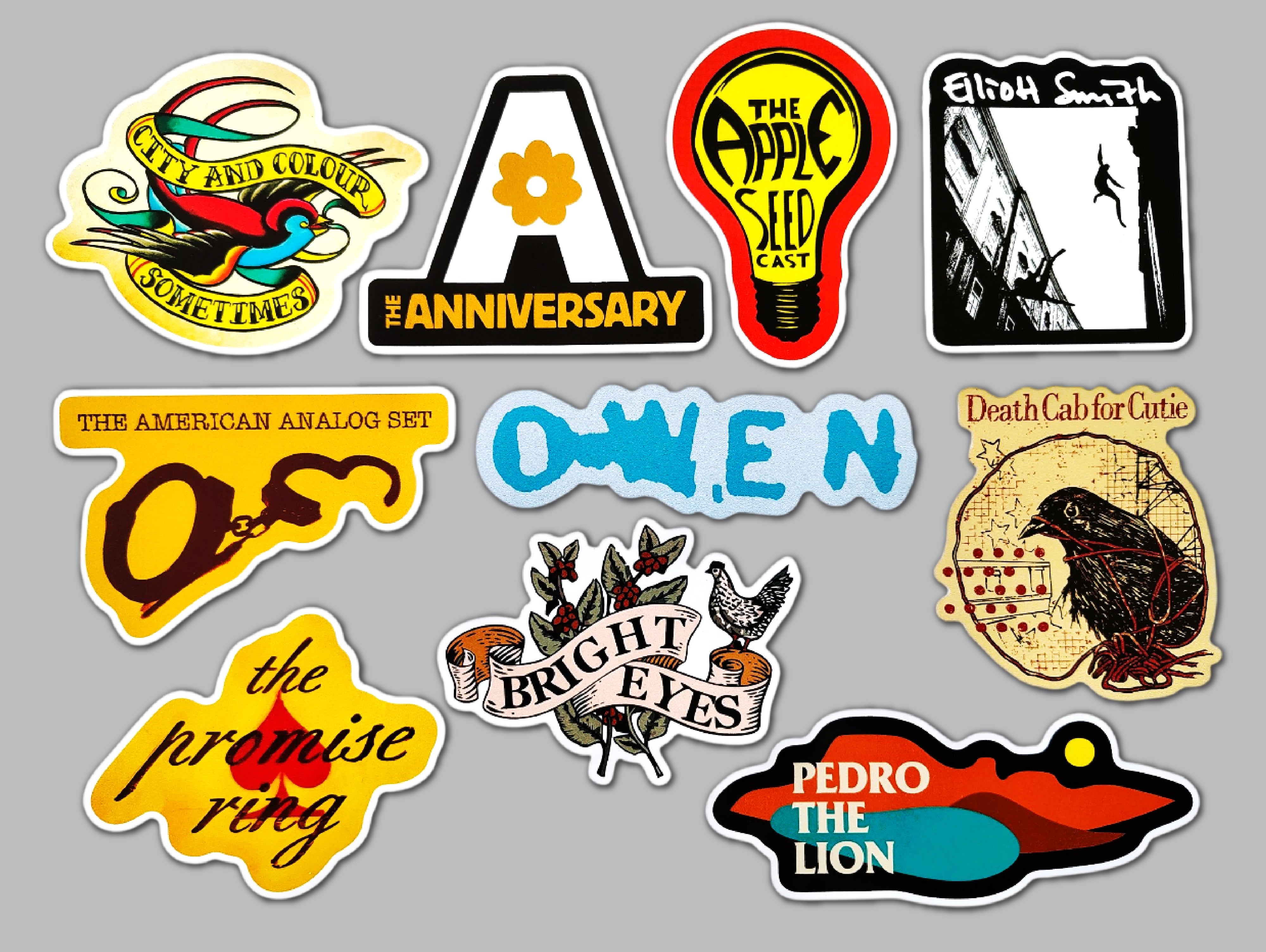Emo Sticker Pack (10 Stickers) SET 4 – Omni-Cult