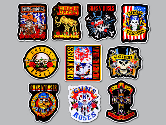 Guns N' Roses Sticker Pack (10 Stickers)