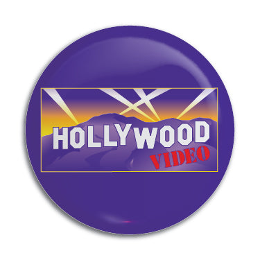 Hollywood Video 1" Button / Pin / Badge
