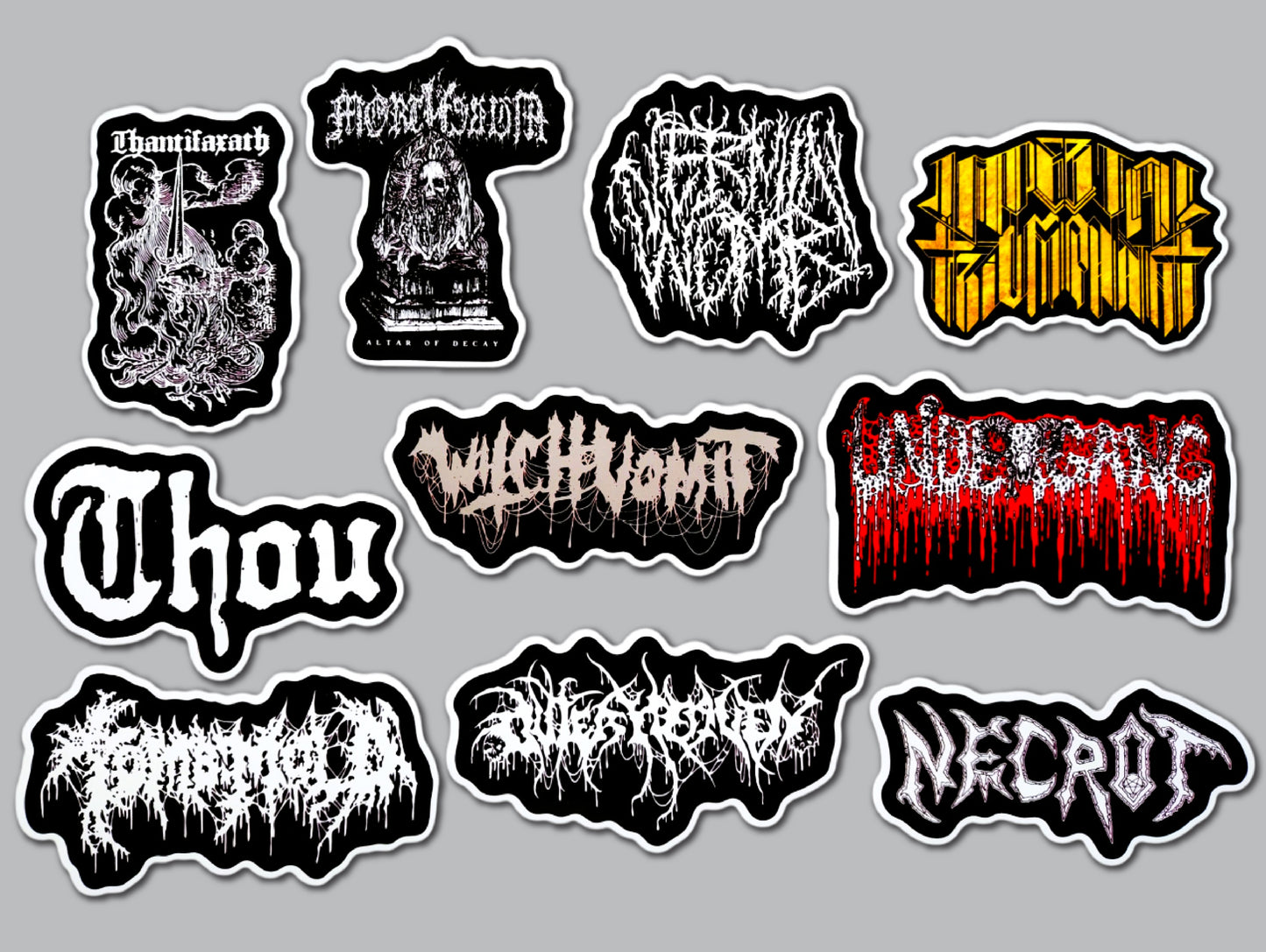 Voidgrind / Death Metal Sticker Pack (10 Stickers)