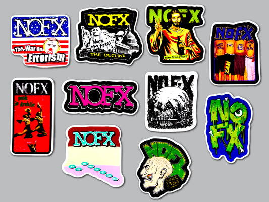 NOFX Sticker Pack (10 Stickers)
