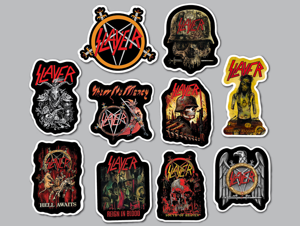 Slayer Sticker Pack (10 Stickers) – Omni-Cult