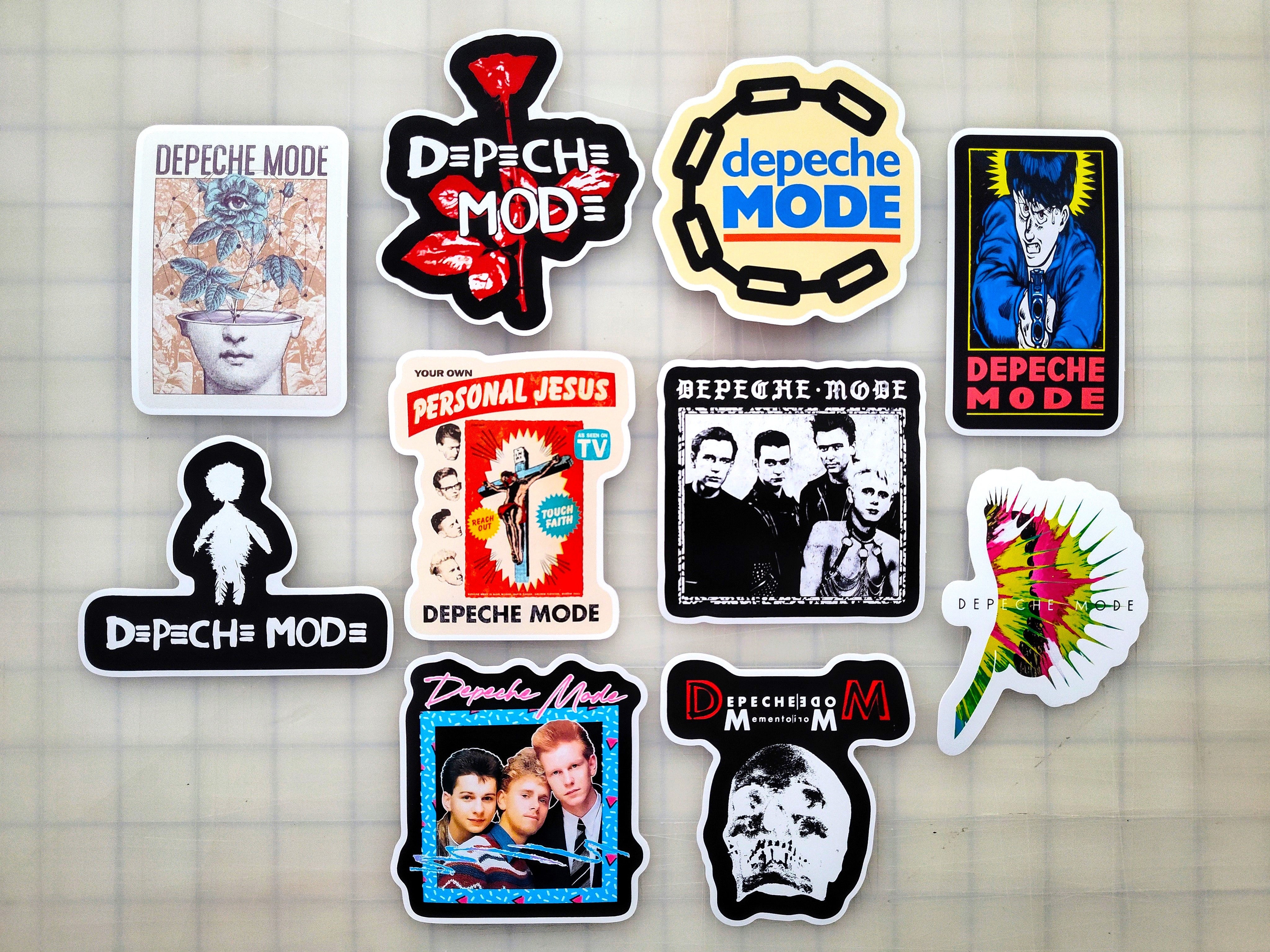Delamode Sticker Depeche Mode Sticker Pack (10 Stickers) – Omni-Cult
