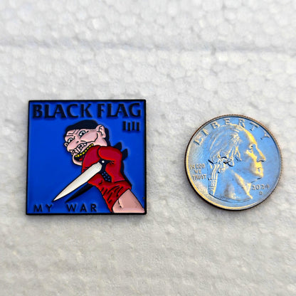 Black Flag - My War Enamel Pin