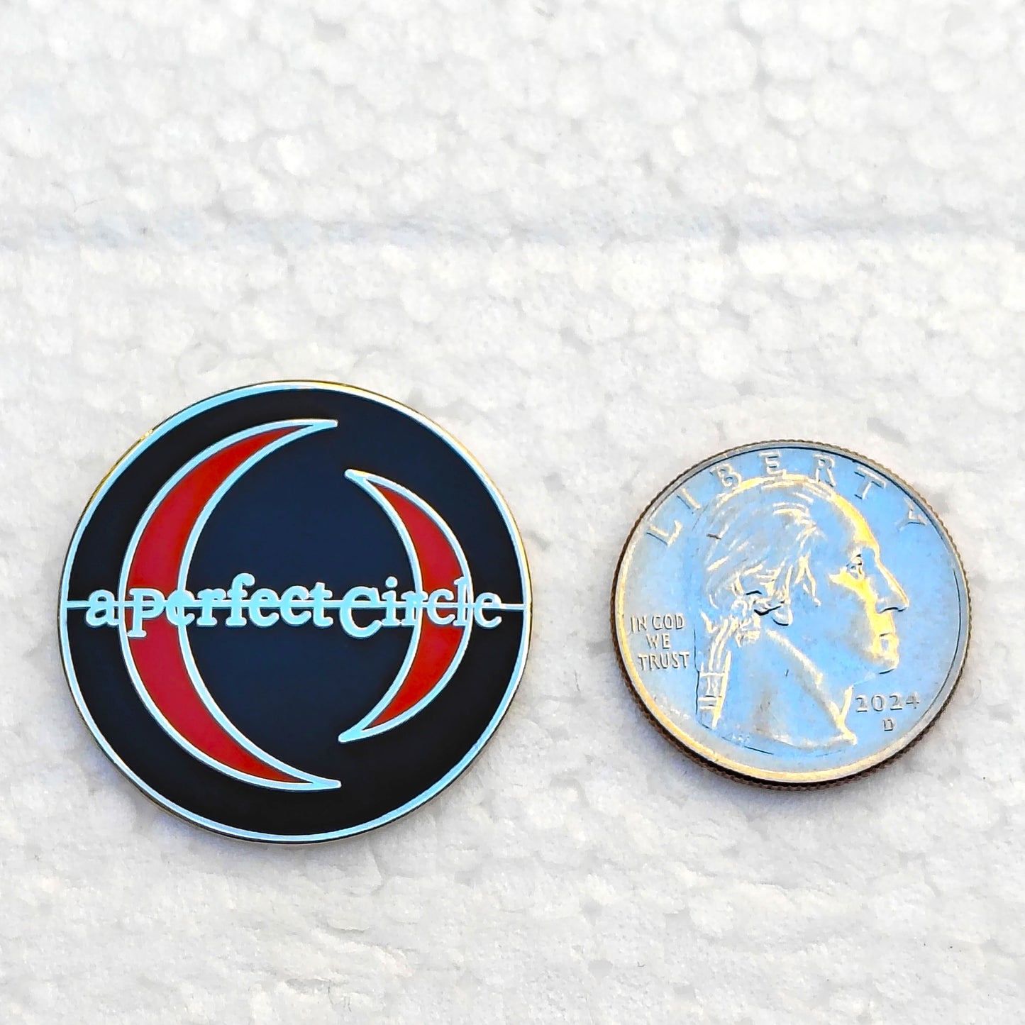A Perfect Circle Enamel Pin