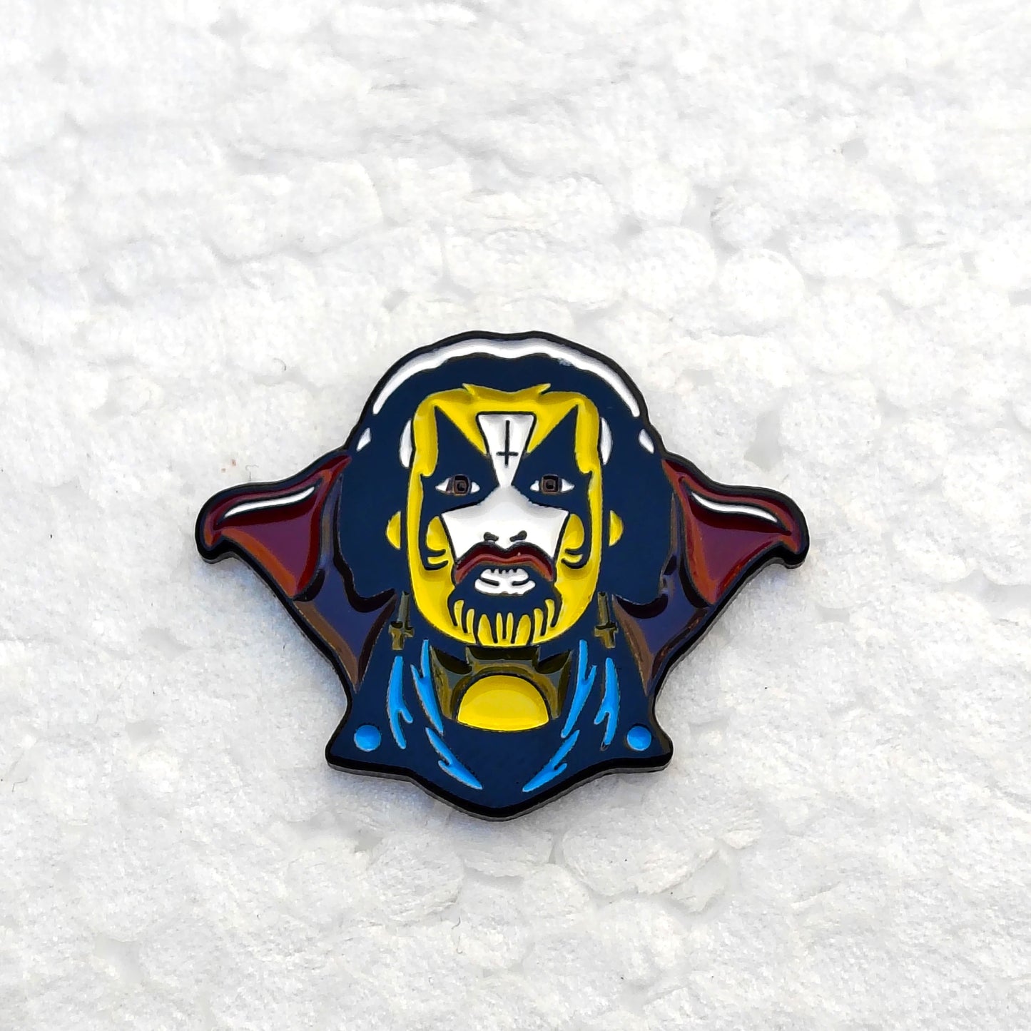 King Diamond Enamel Pin